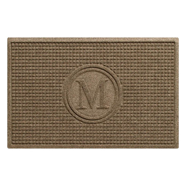 WaterHog Squares Monogrammed Doormat
