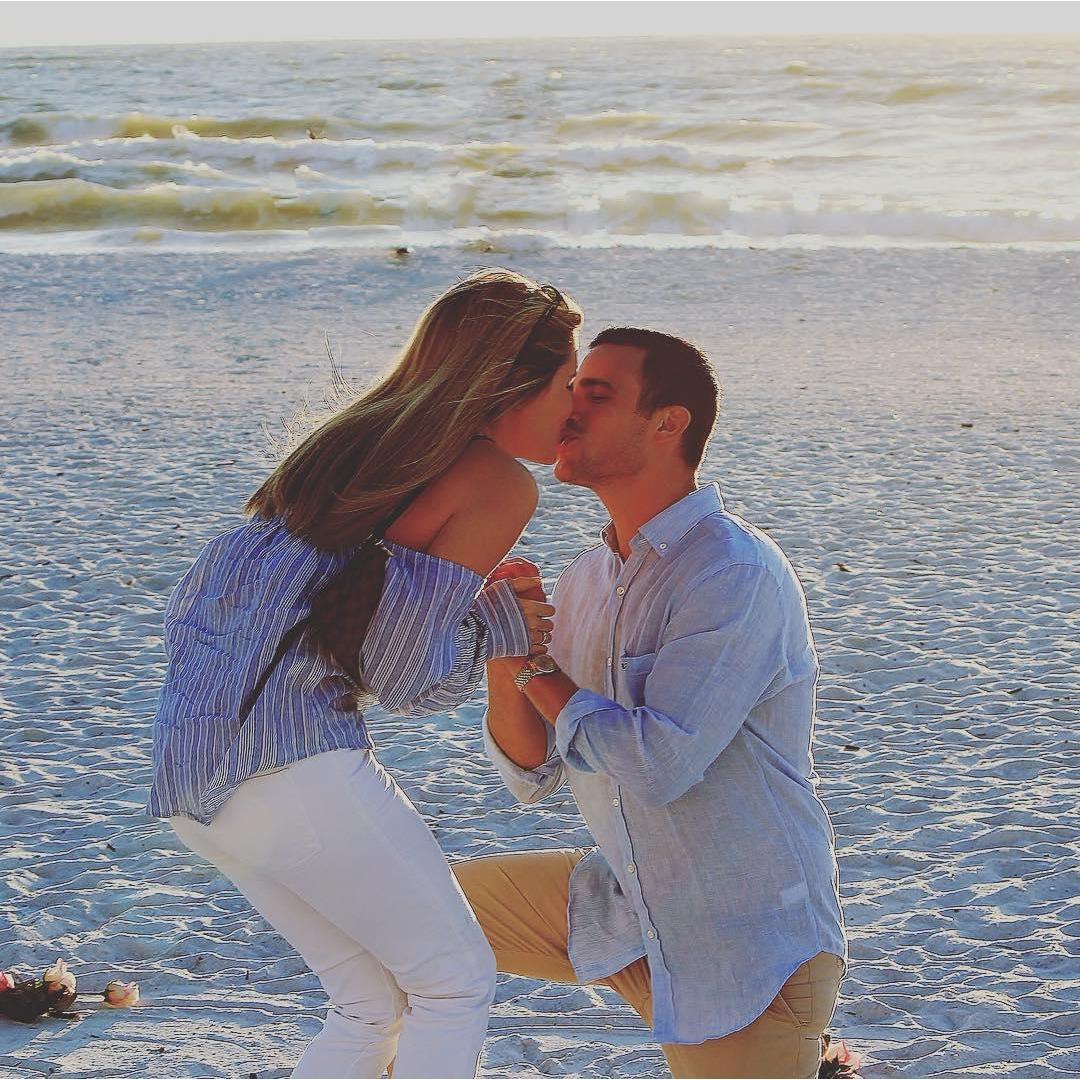 March 22nd, 2018 Marco Island, FL - Our favorite sunset & when we decided on forever!