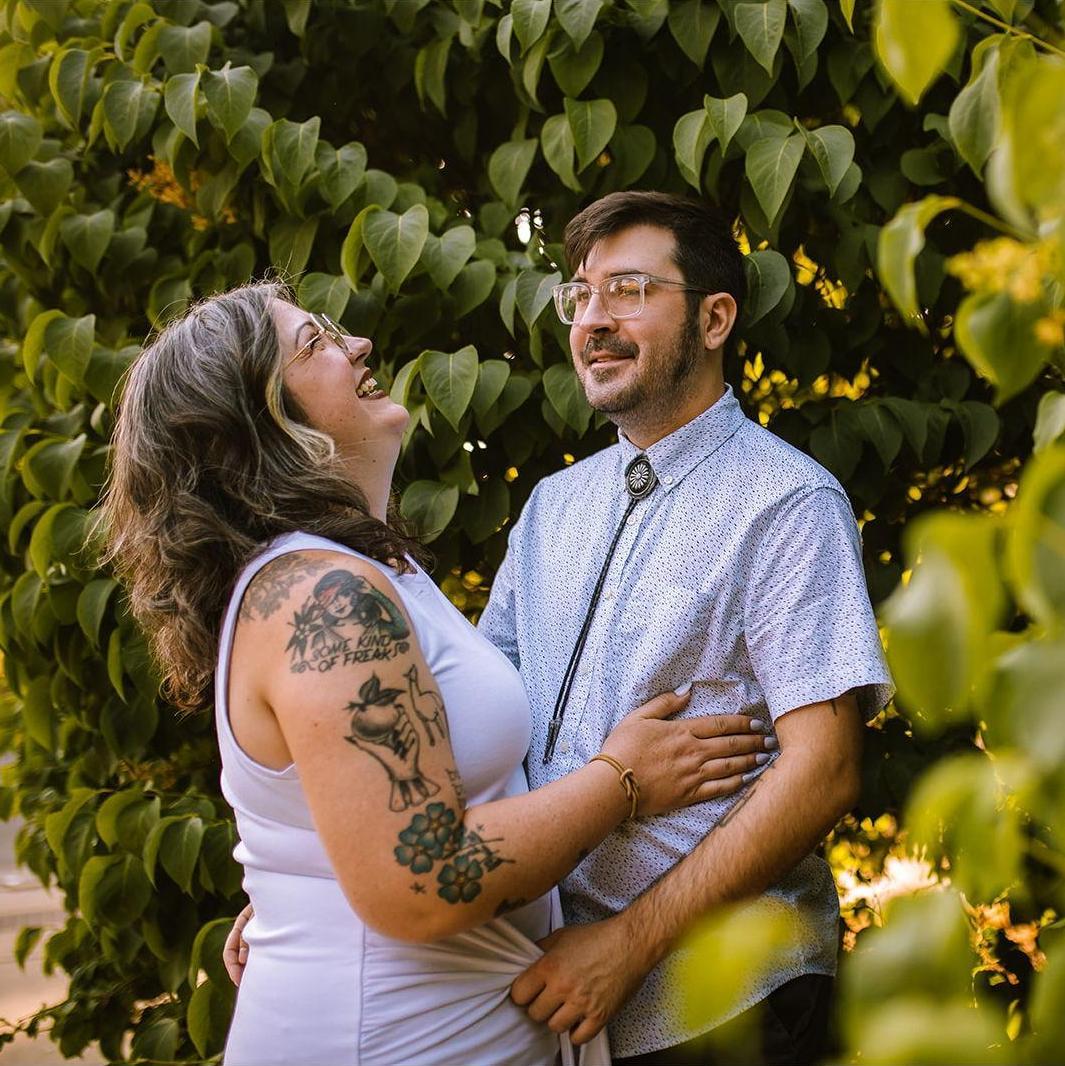 Laughing at his jokes forever