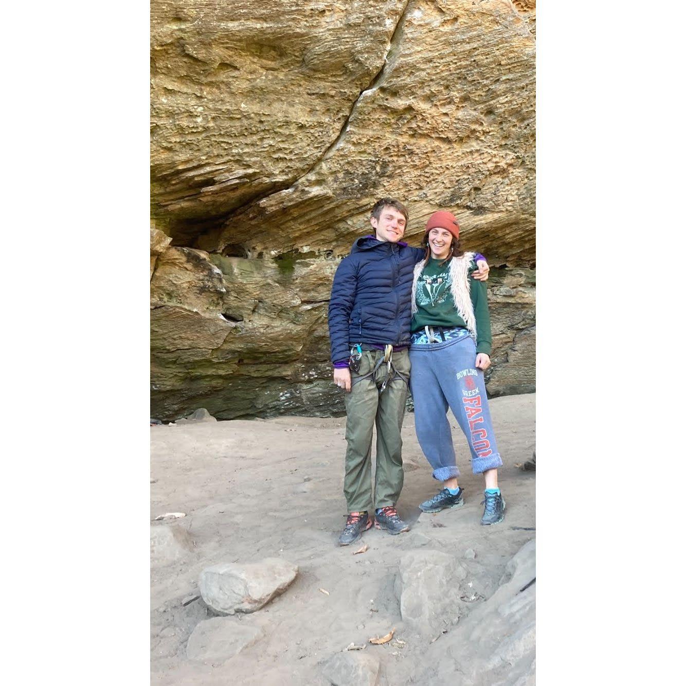 Our second anniversary and climbing shenanigans
