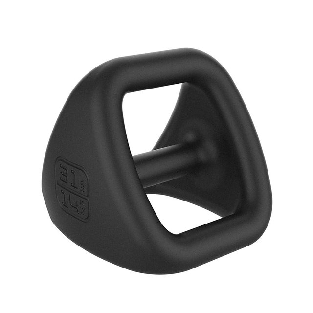 TRX YBell Pro Series 3-in-1 Dumbbell, Kettlebell and Push Up Stand Workout Equipment | Commercial Grade Powder Coated Surface | Perfect for Strength Training & Conditioning Workouts