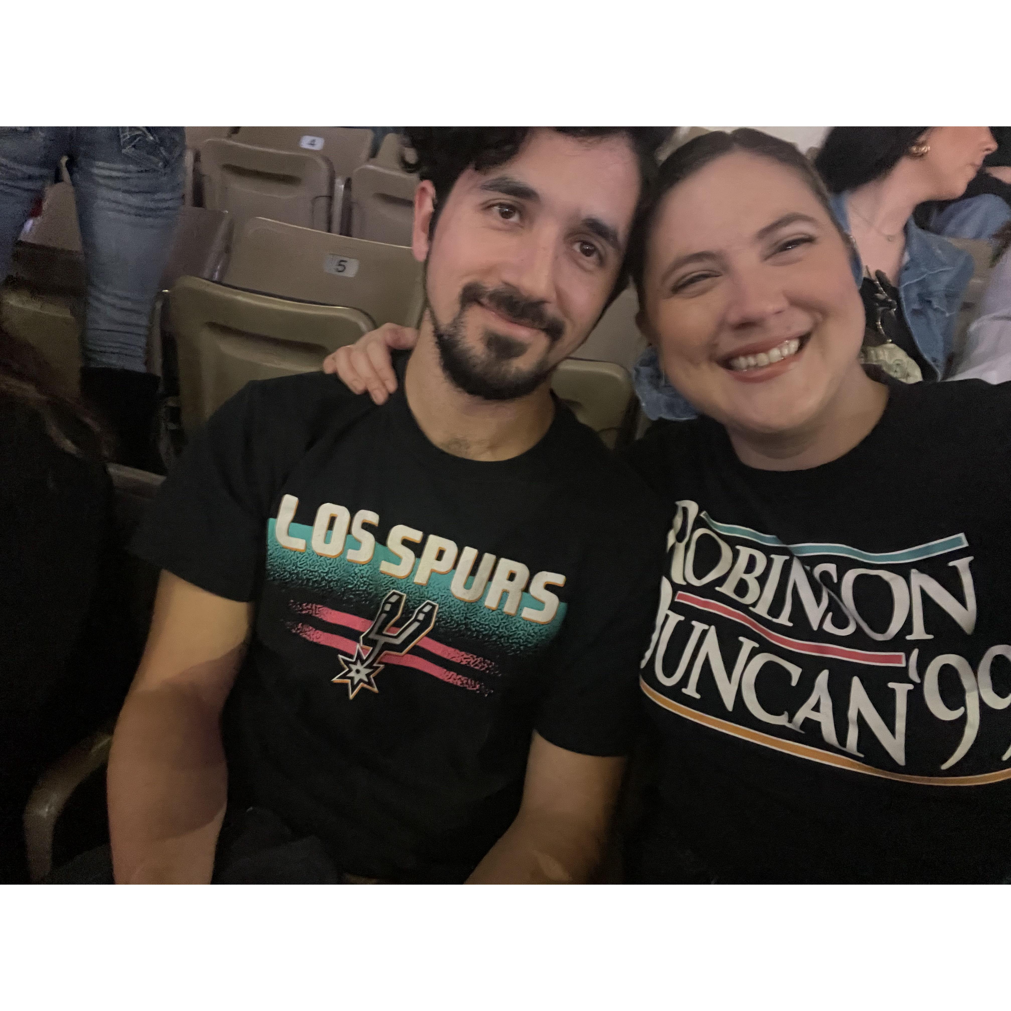 We are a Spurs family and a Spurs family only. GSG.