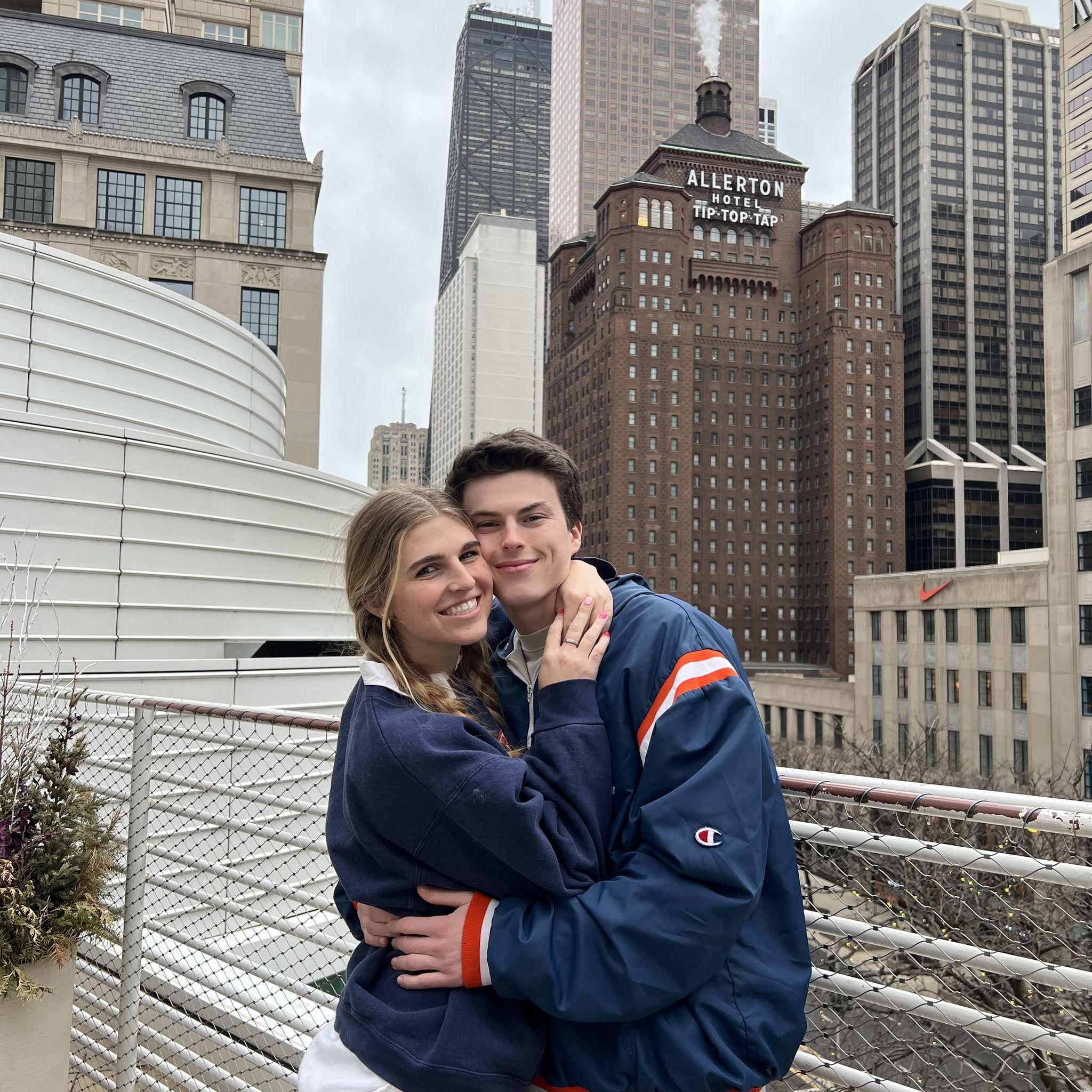 In March 2023 we took a trip to Jake’s favorite city Chicago for Pike’s formal!