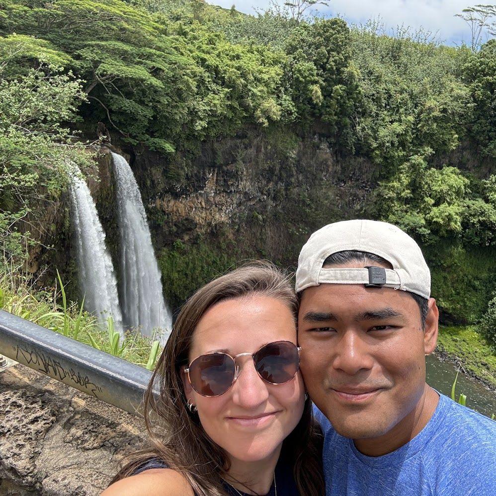Visiting Hawaii with Elizabeth, Keoni, Rachel, and Garrett! (Elizabeth and Rachel are my bridesmaids!)