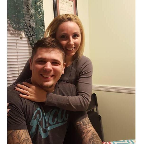Our engagement!!!!  January 2017