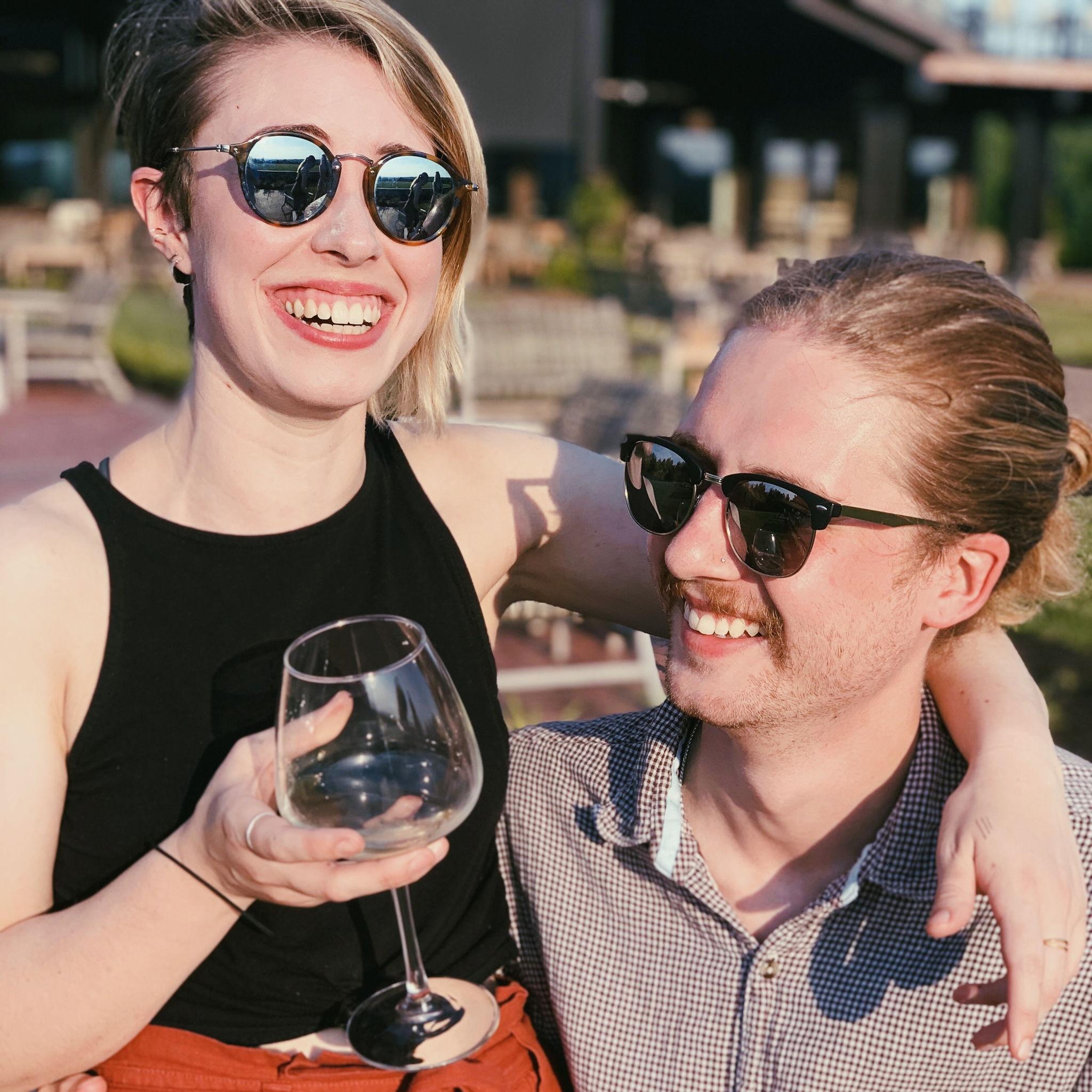 Our first photo together (May, 2019)