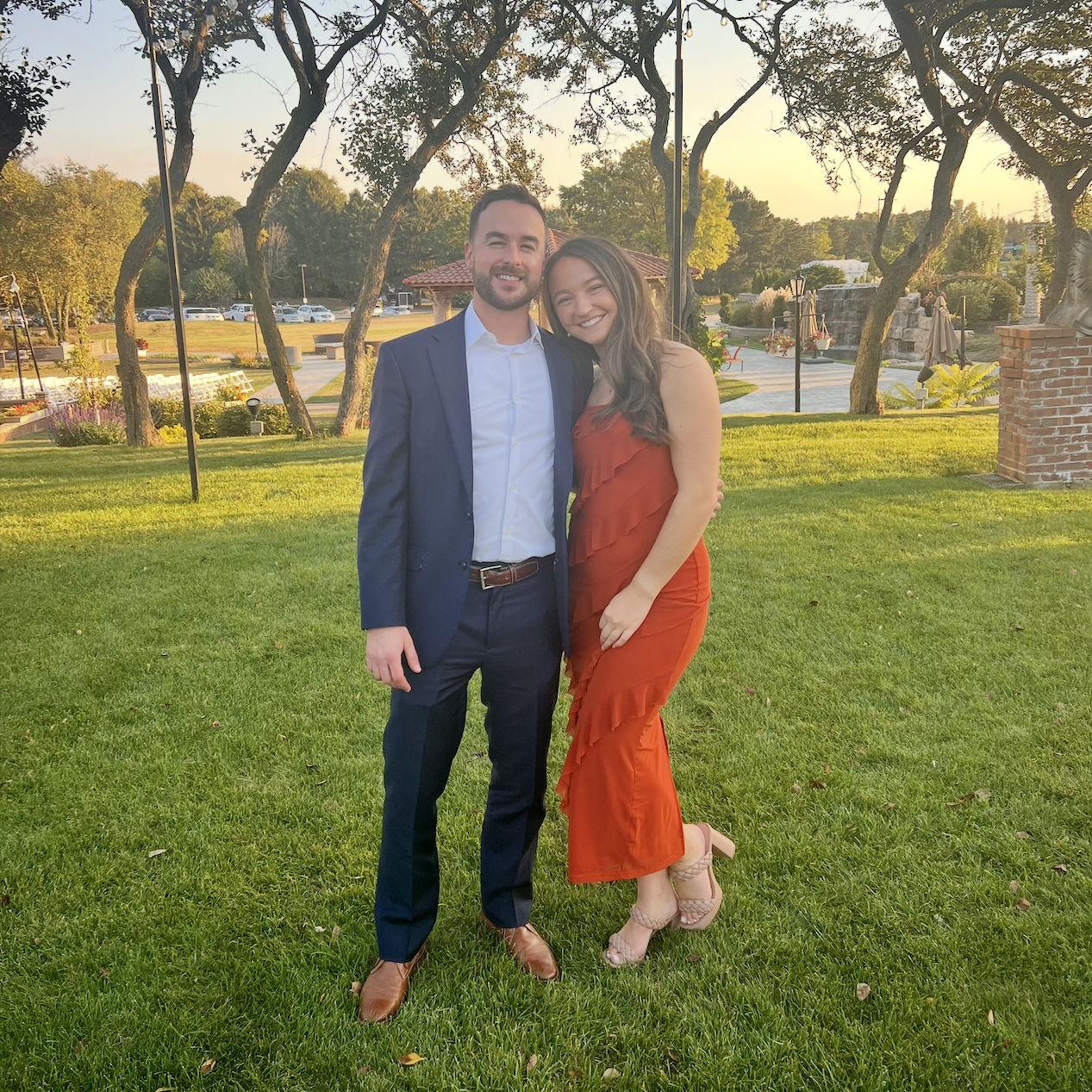We've celebrated a couple weddings together this year, and we can't wait to celebrate ours with you!