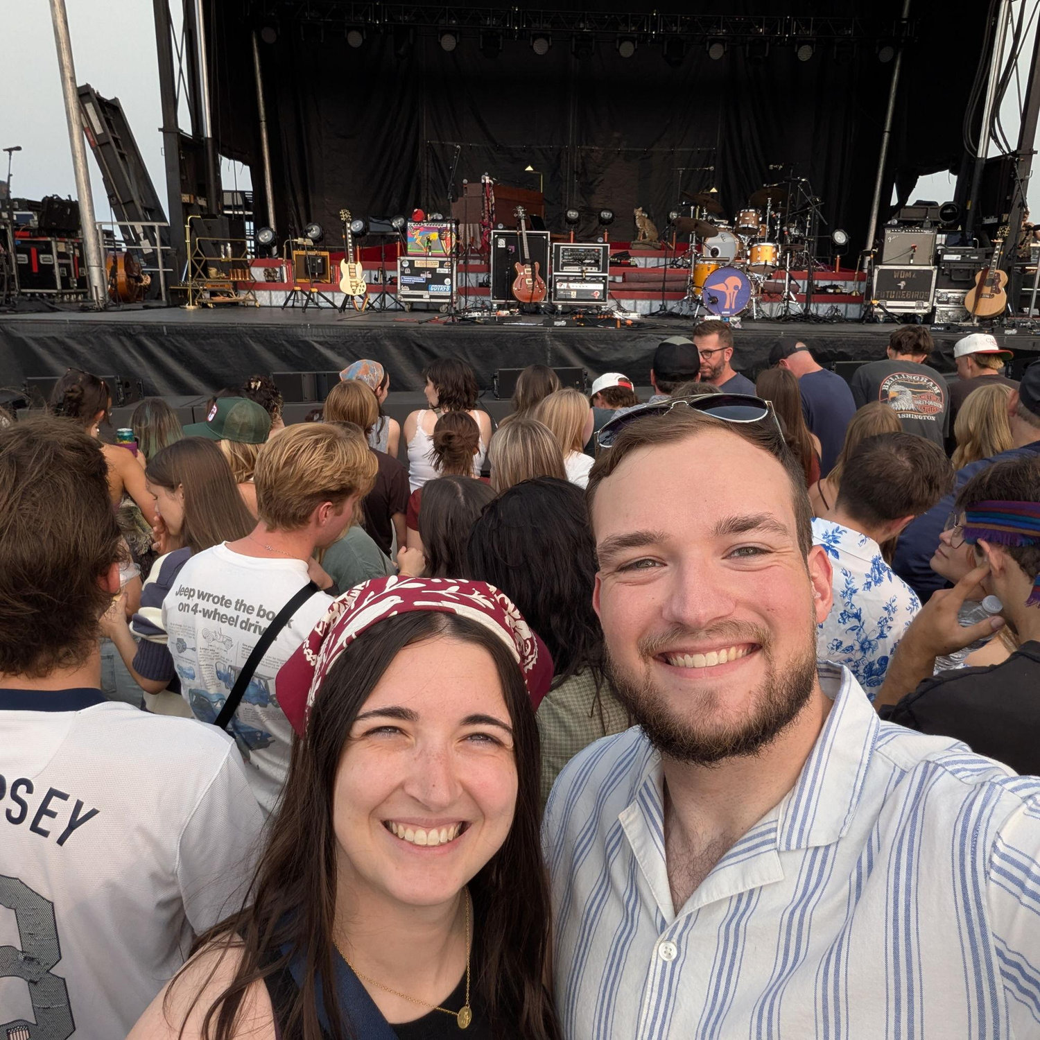 Going to see Caamp, one of our favorite bands