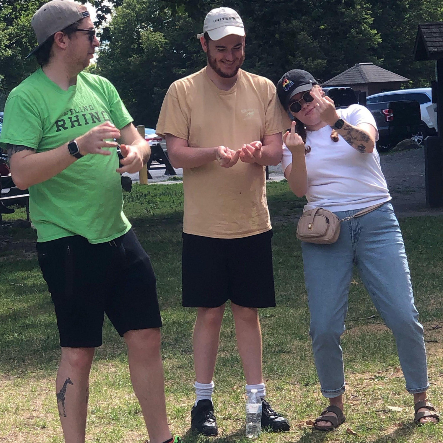 Ithaca! T's response to "who wants to go hiking?"