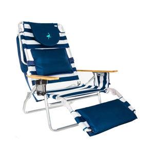 Buy The Deluxe 3N1 | Navy Blue & White Stripe | Ostrich Chairs