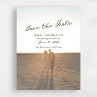 Green Wedding Save the Date - Spina Photo