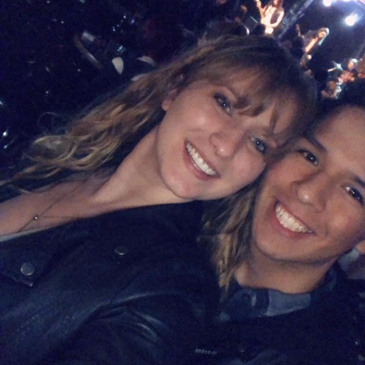 Anthony’s first ever random rock concert.