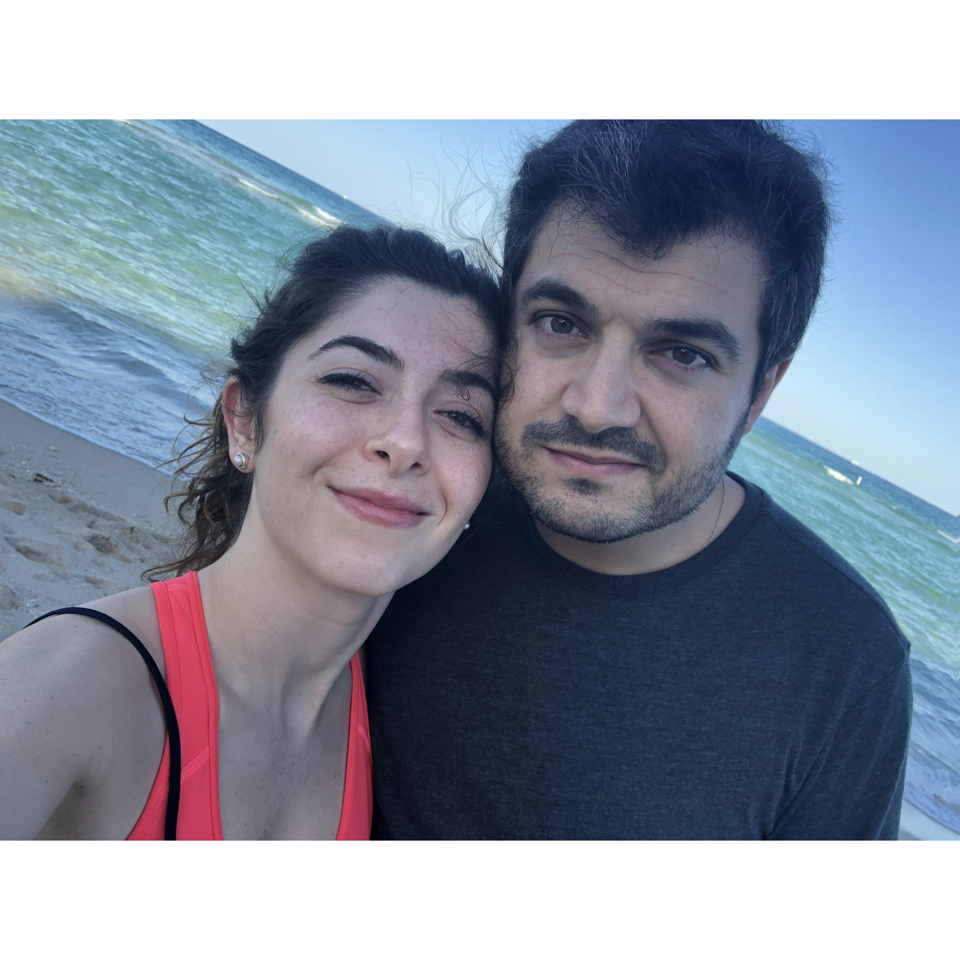 They love the beach