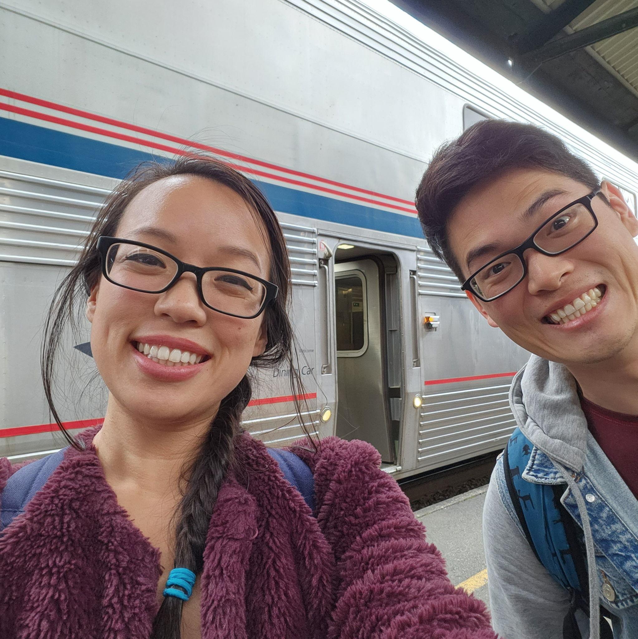 Taking the Amtrak for the first time! Going to Portland. 06/2023