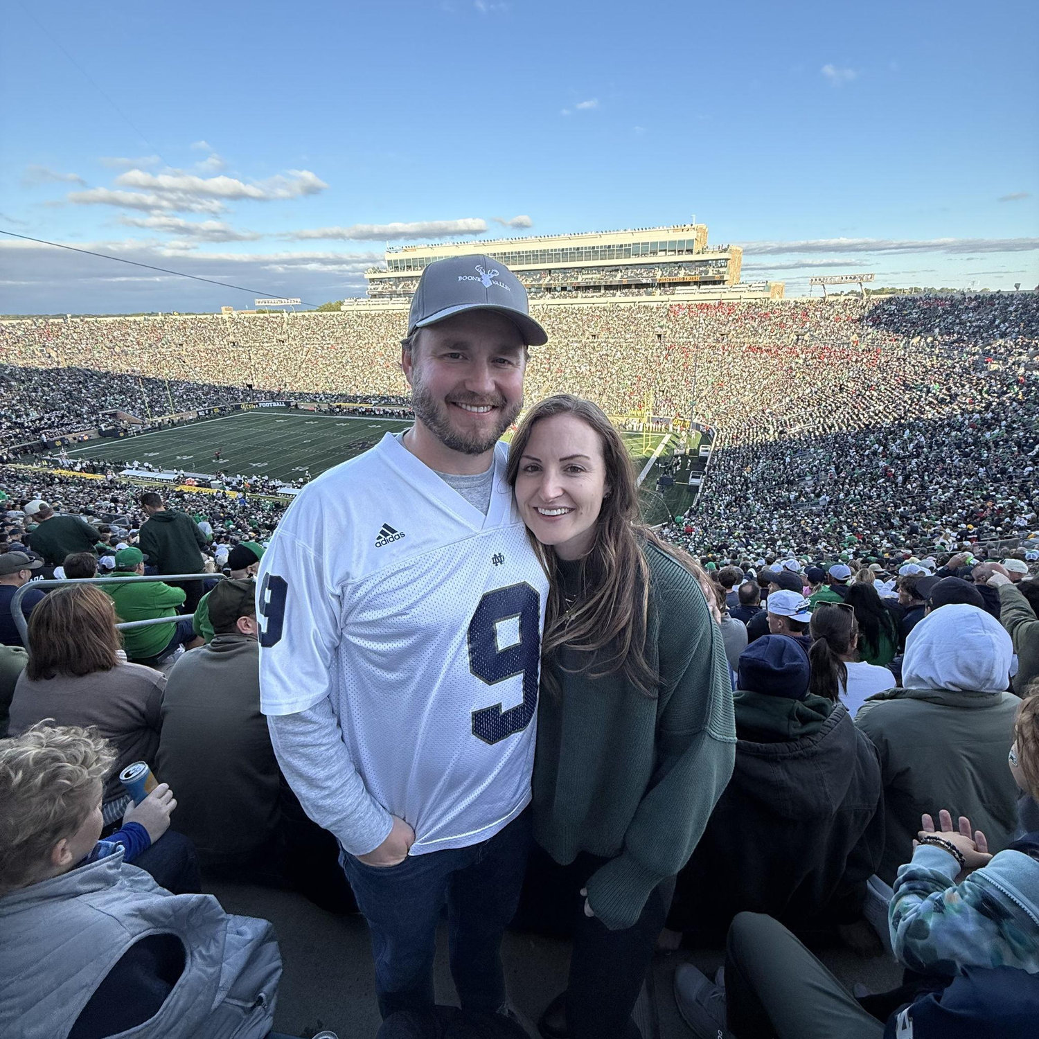 one of many Notre Dame games