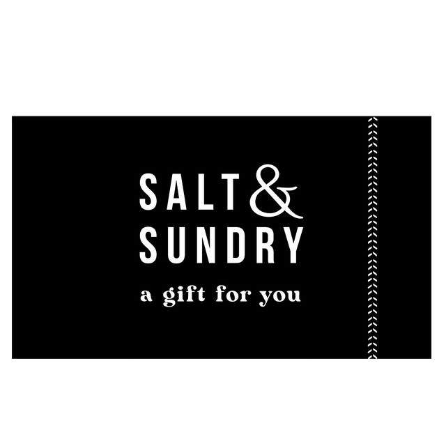 Gift Card from Salt & Sundry