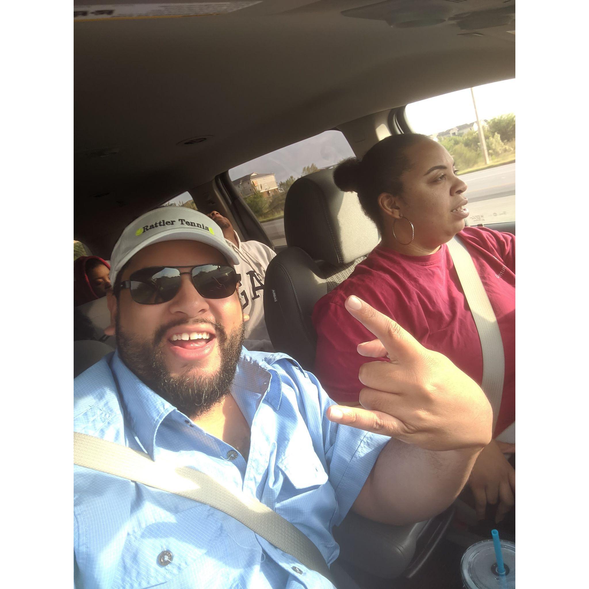 On our way to Port Aransas