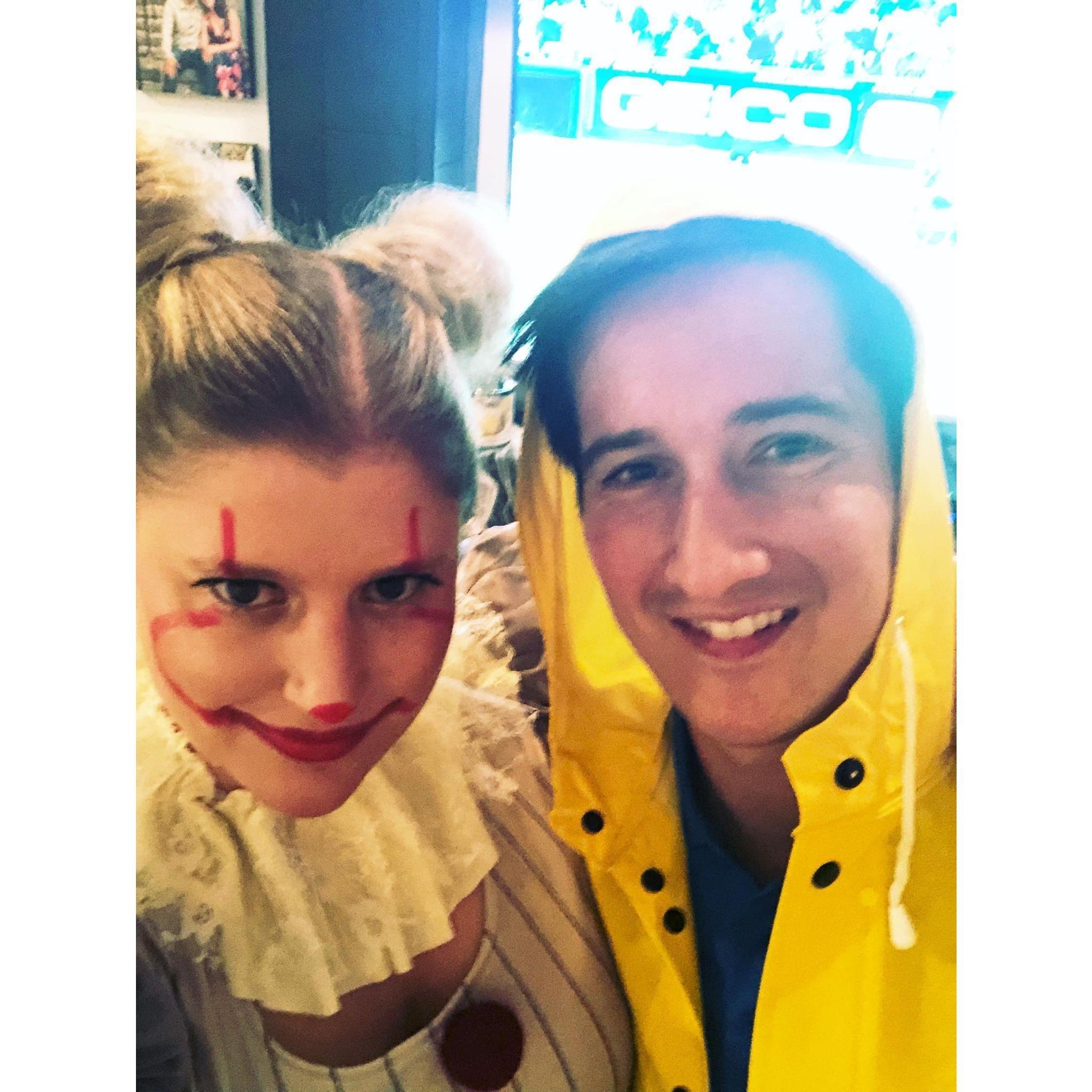 The time I made Alastair be Georgie and I was Penny Wise the Clown