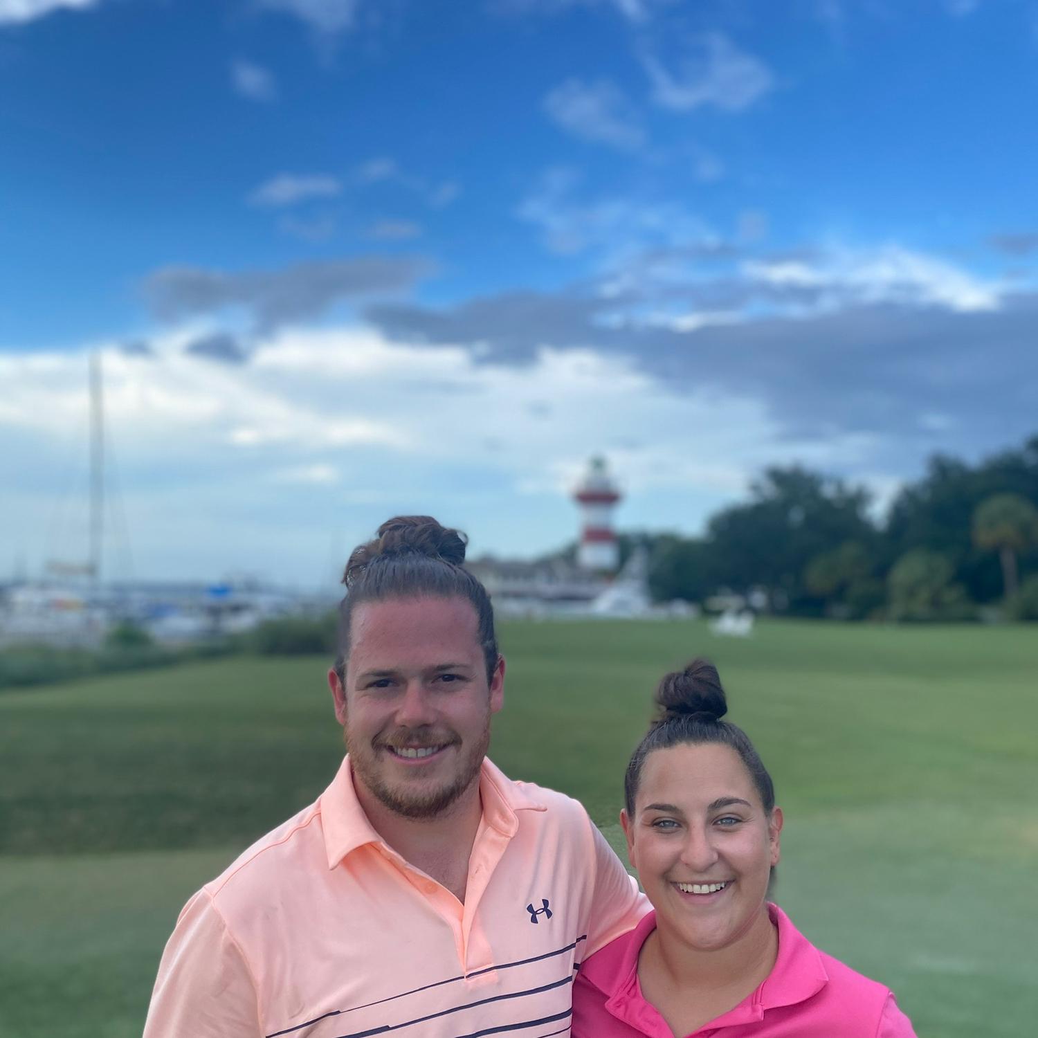 September 2020 Austin and Emma fell in love with Hilton Head Island, SC. They ate amazing food, got to put their toes in the sand, and Austin played at Harbour Town Golf Links.