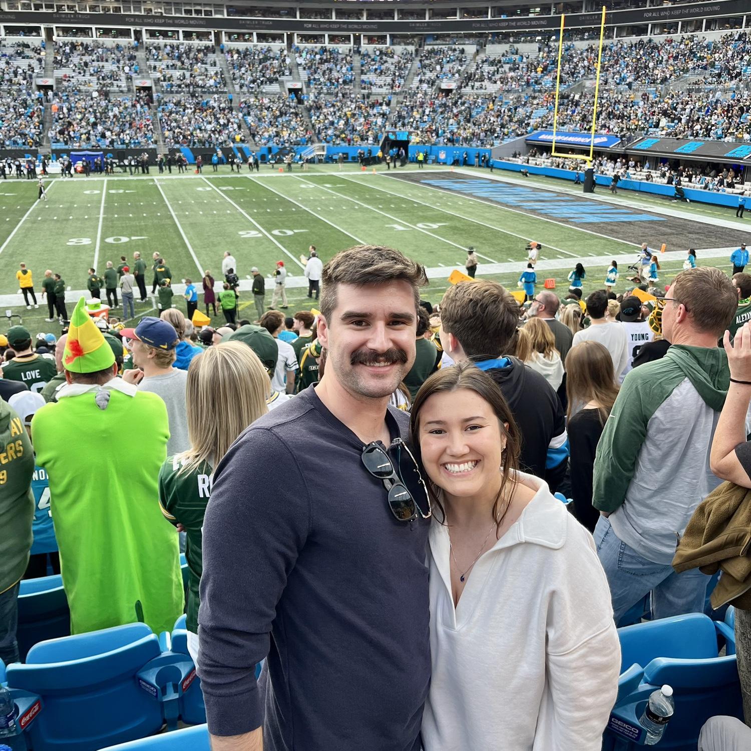 Panthers Game with family!