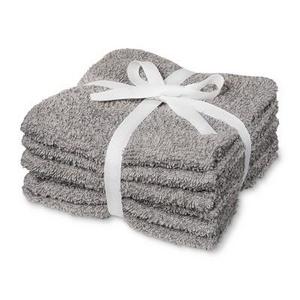 6pk Washcloth Gray Mist - Room Essentials™