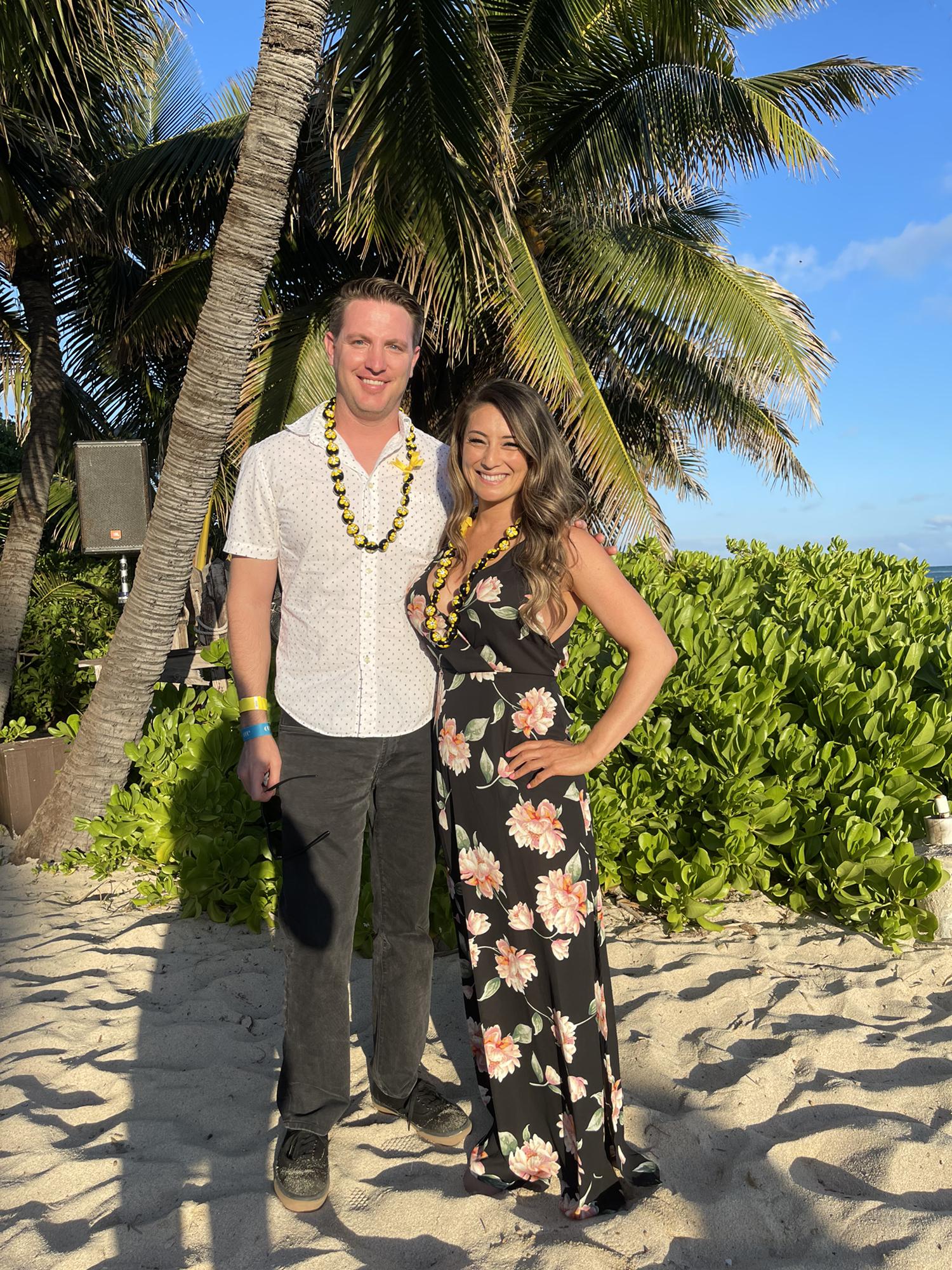 Ian’s first Luau