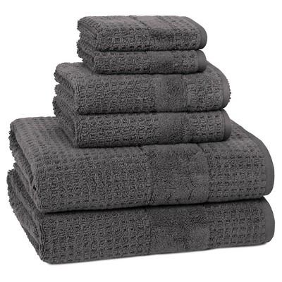 Hammam Bath Towel Set Charcoal - Kassatex