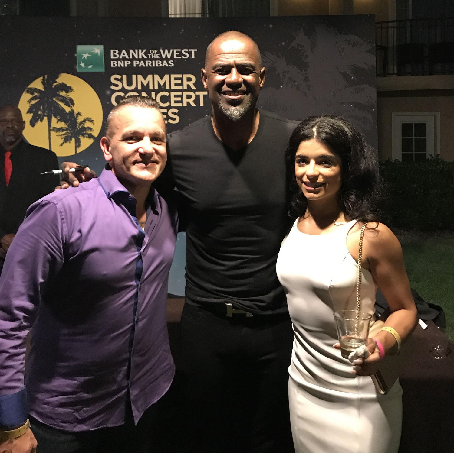 With Brian McKnight - Newport Beach CA