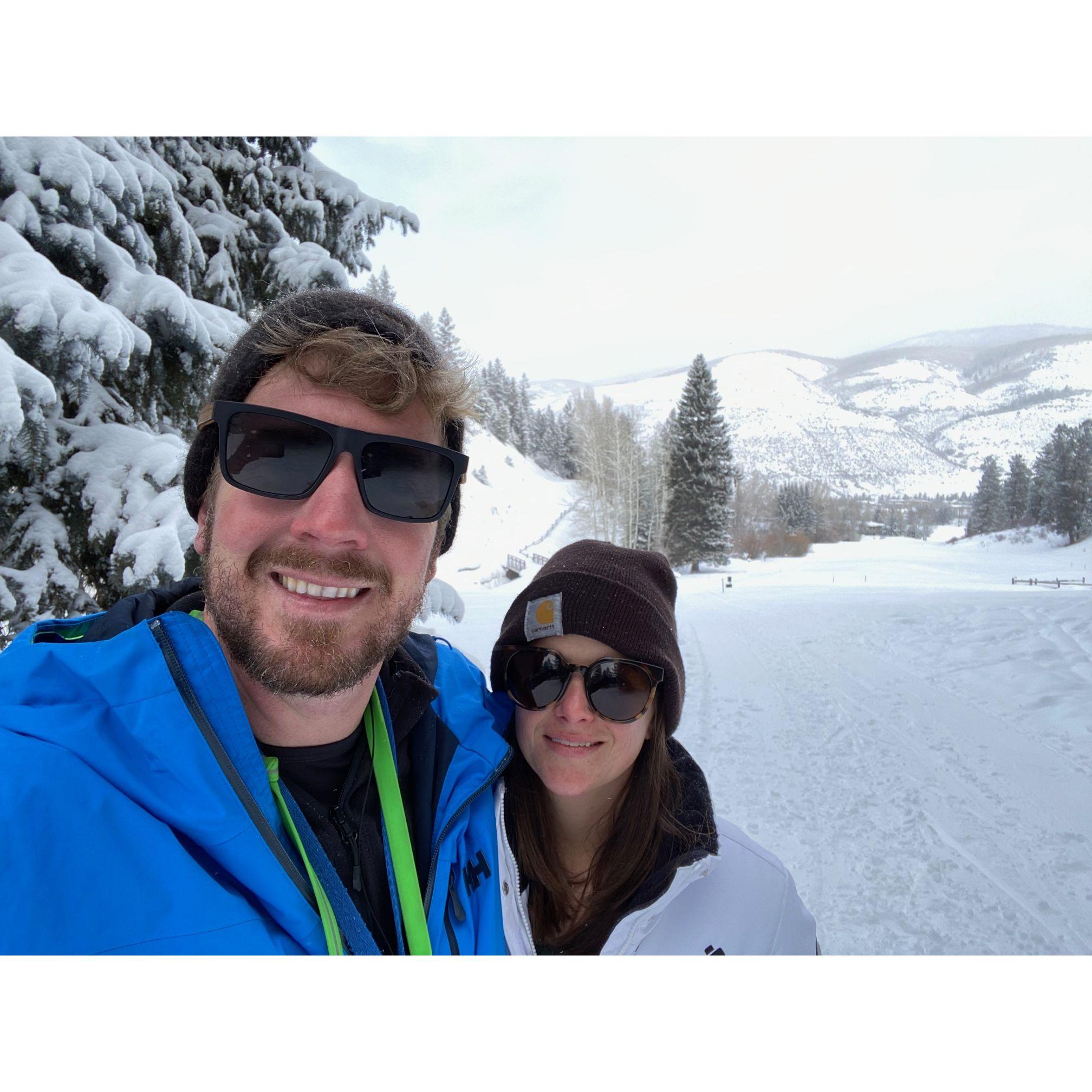 Our second date in Beaver Creek.