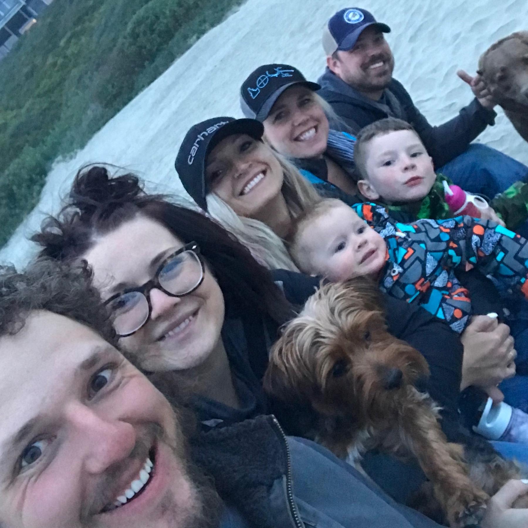 Family Beach weekend Newport Oregon