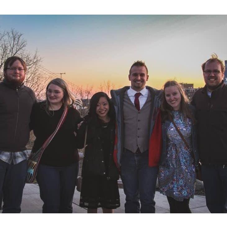 Our friends showed up to watch Seth propose!