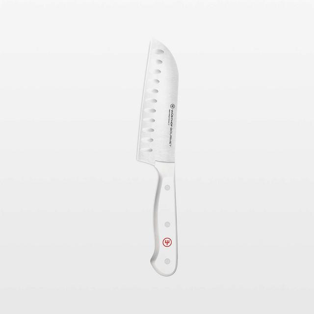 Wusthof ® Gourmet White 5" Hollow Edge Santoku Knife