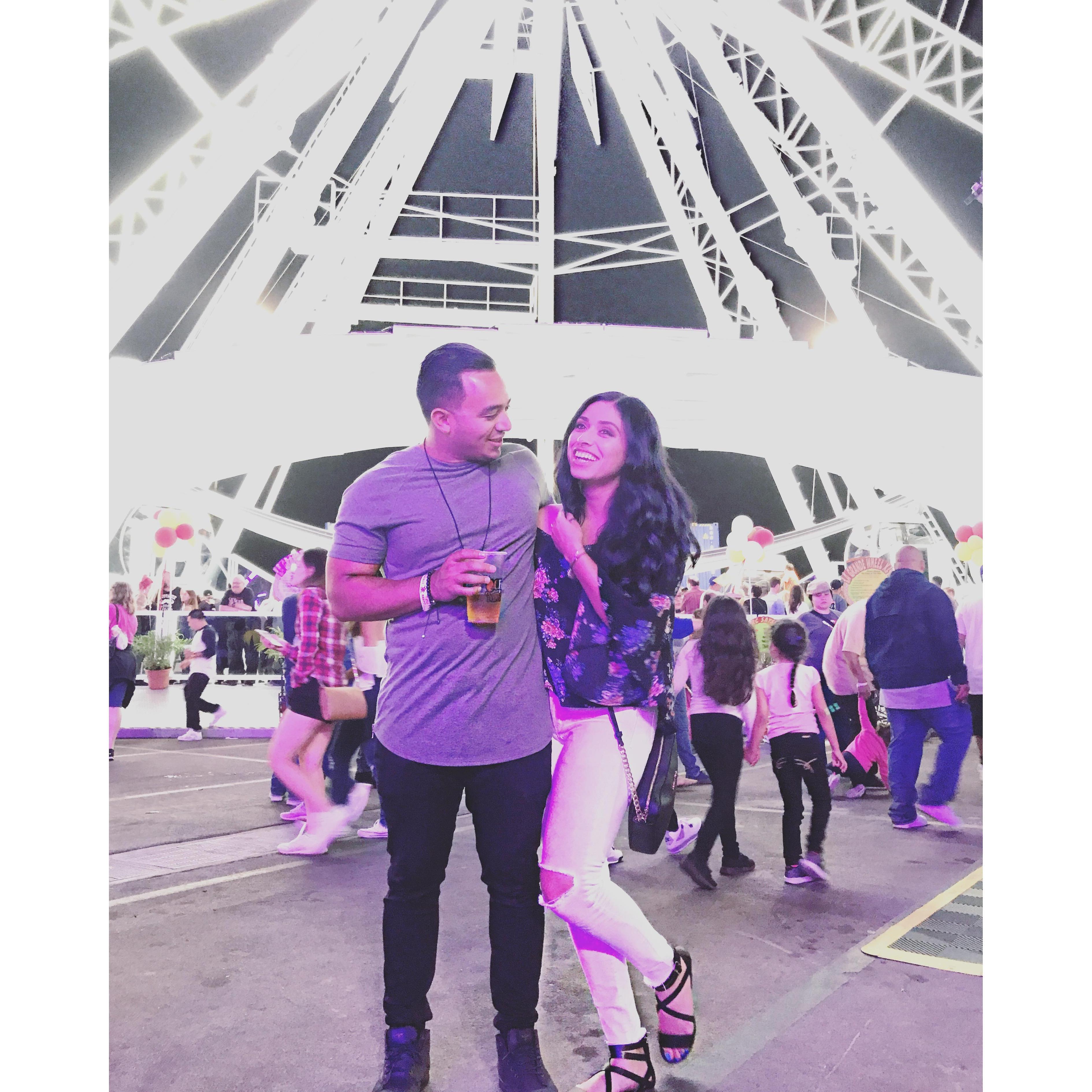 Our first OC Fair date!
