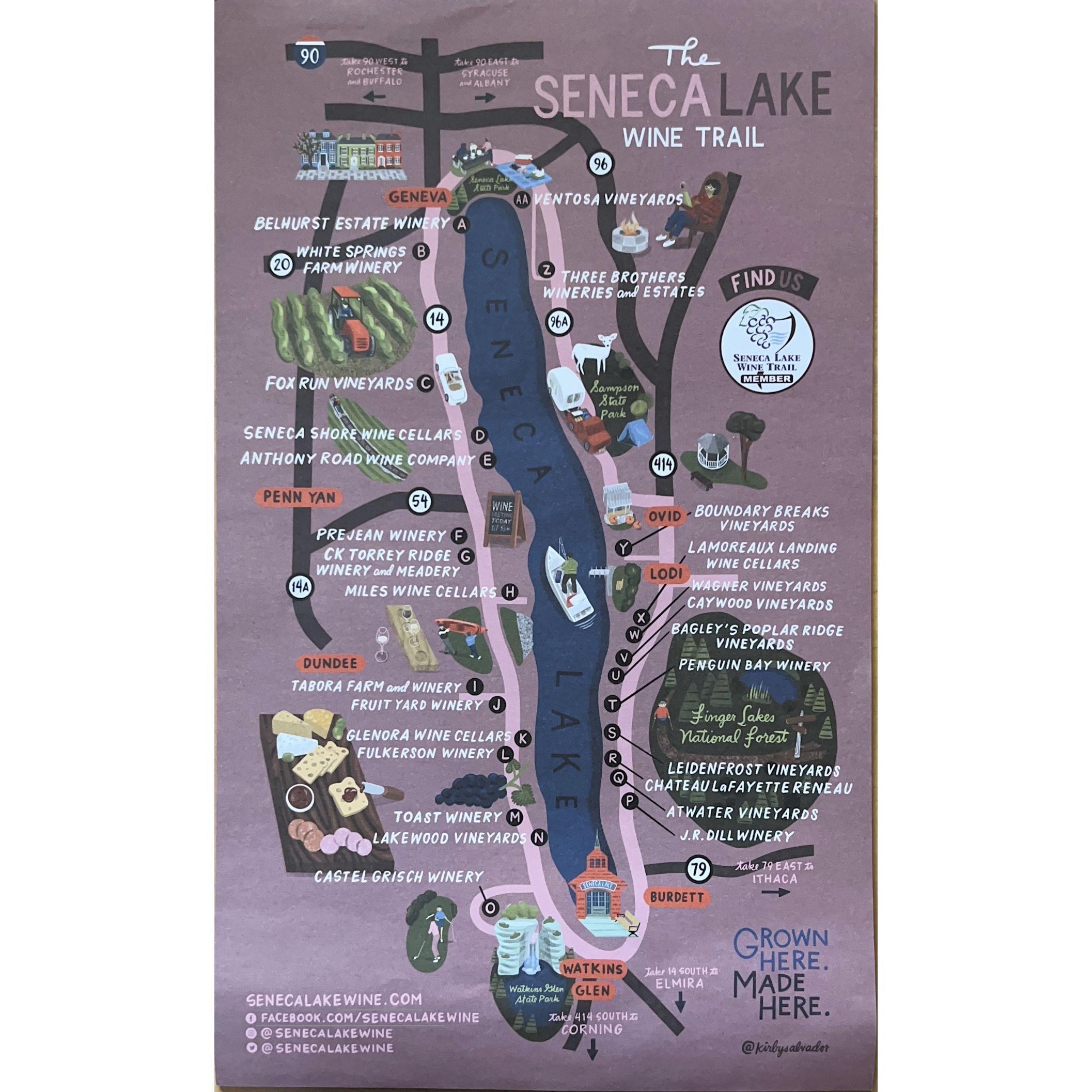 The Seneca Lake Wine Trail