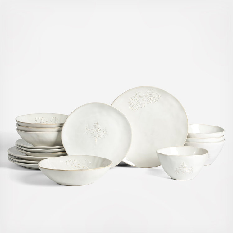 Stone Lain, Arctic 16-Piece Dinnerware Set, Service for 4 | Zola