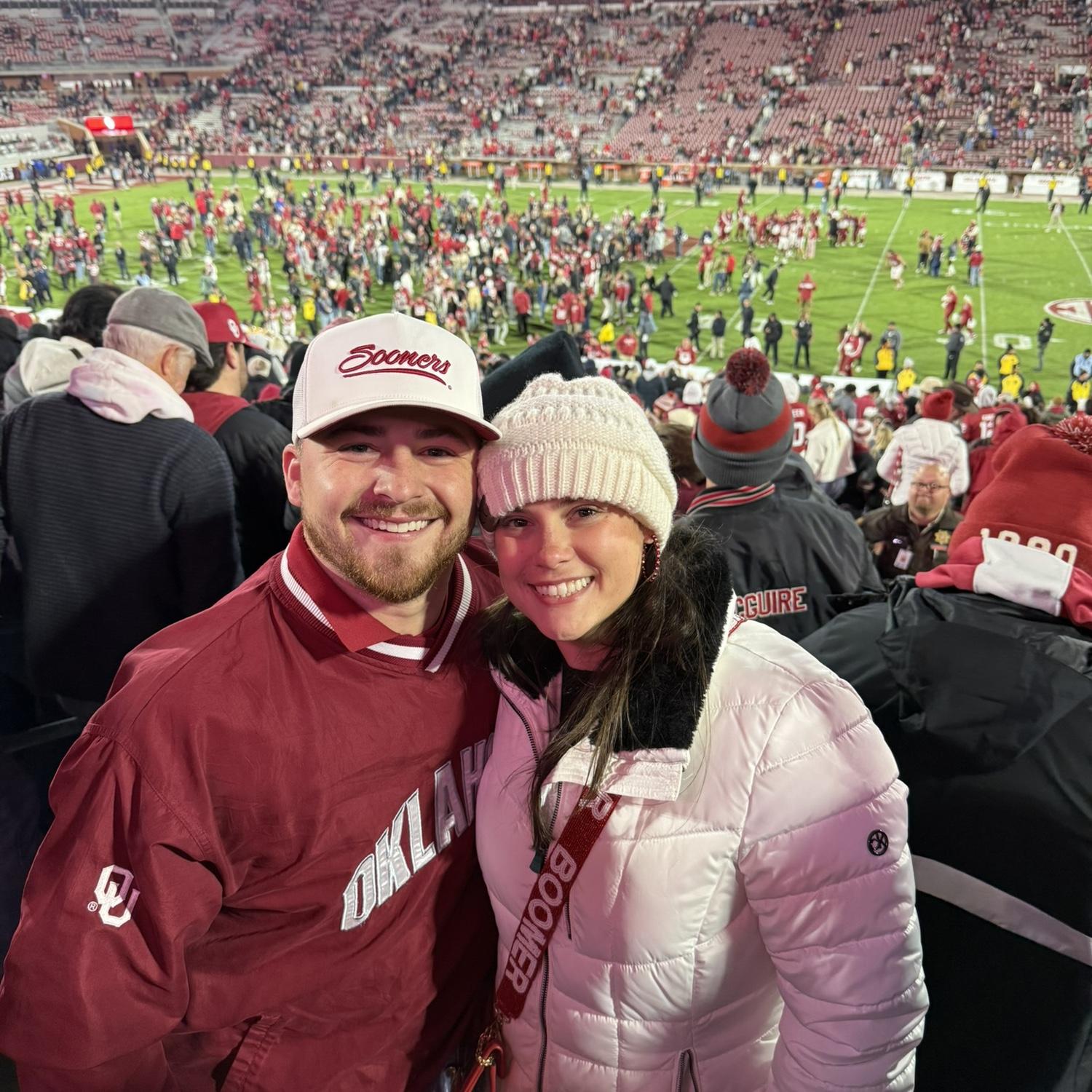 OU made it to the college football playoffs! '25