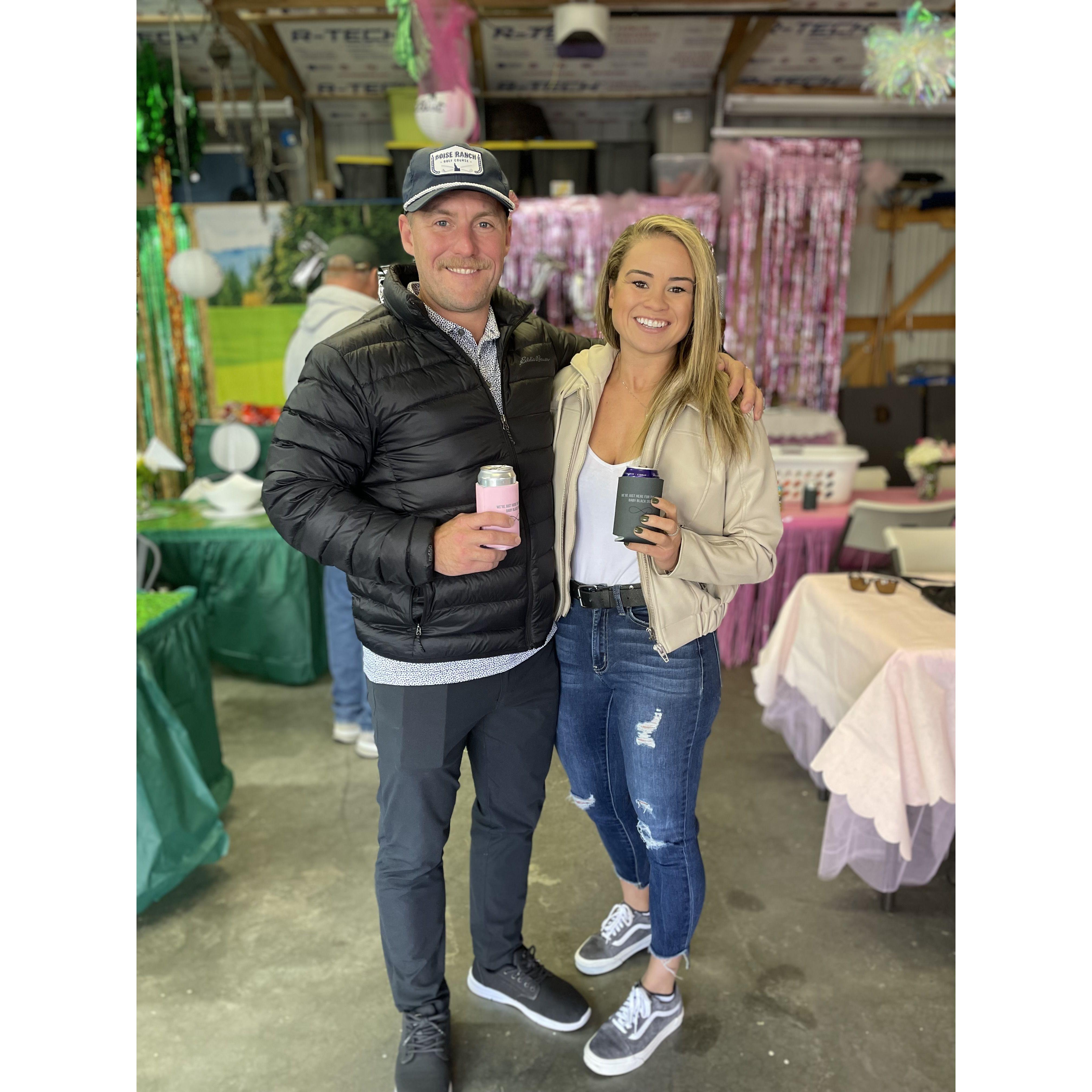 Baby Hinton's gender reveal