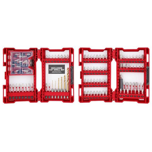 SHOCKWAVE Impact Duty Alloy Steel Screw Driver Bit Set (120-Piece)