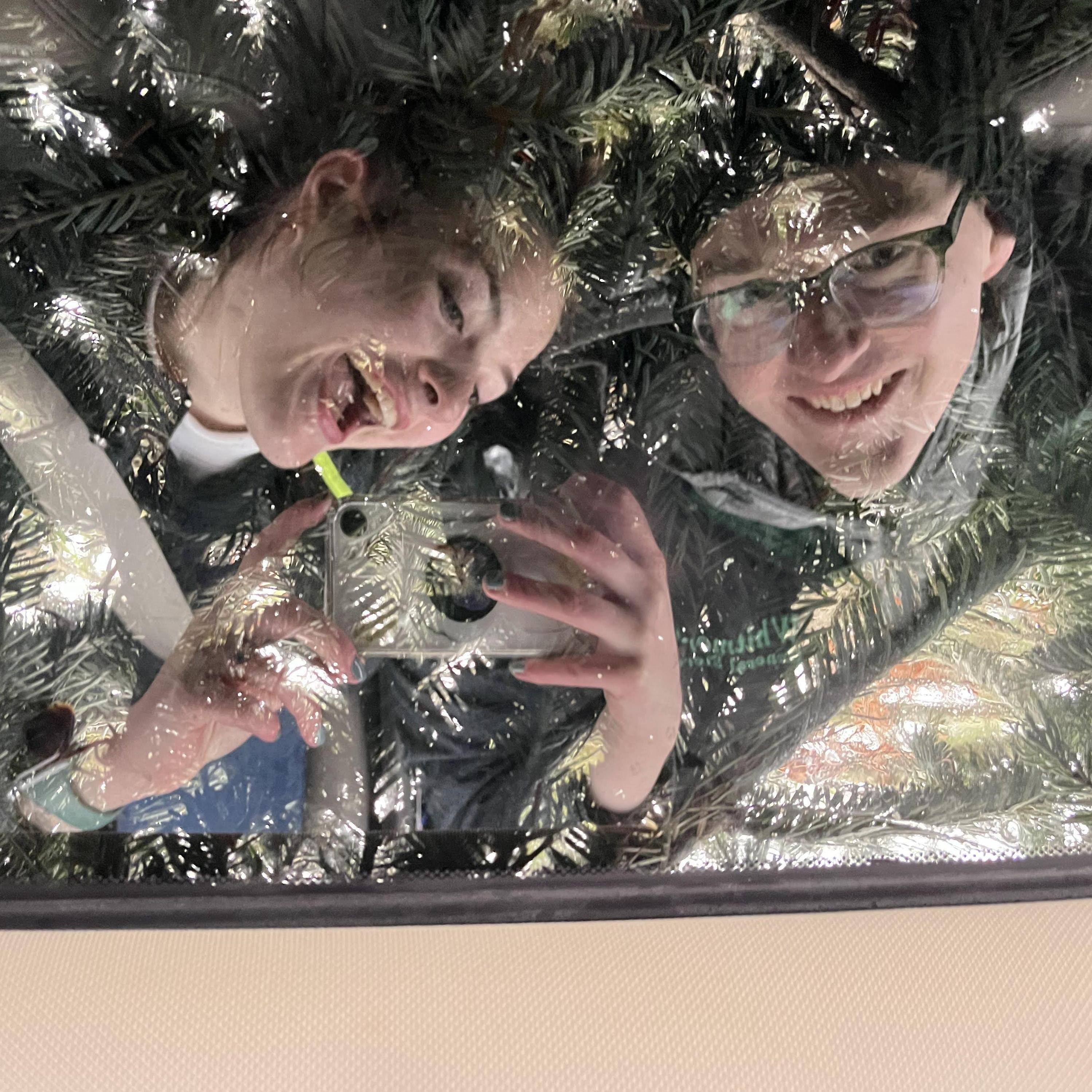 Christmas tree shopping in Ohio!