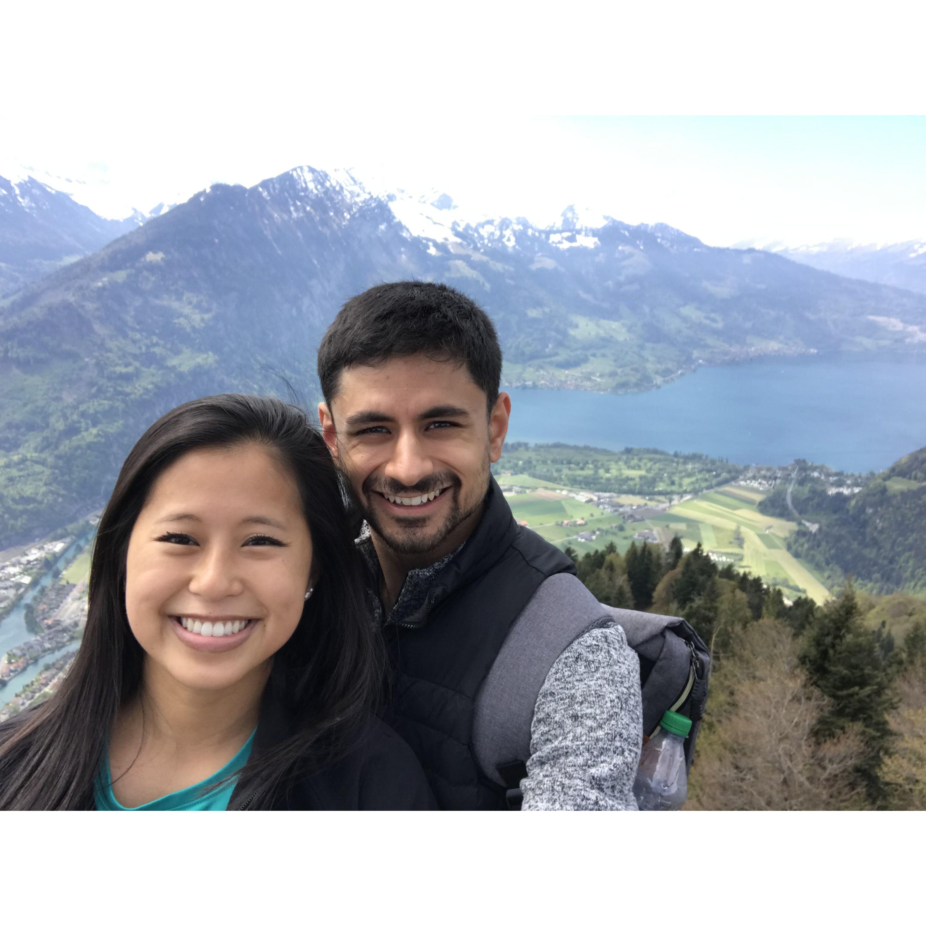 2019 - One of THE most beautiful places they've been and on their list to visit again, Switzerland!