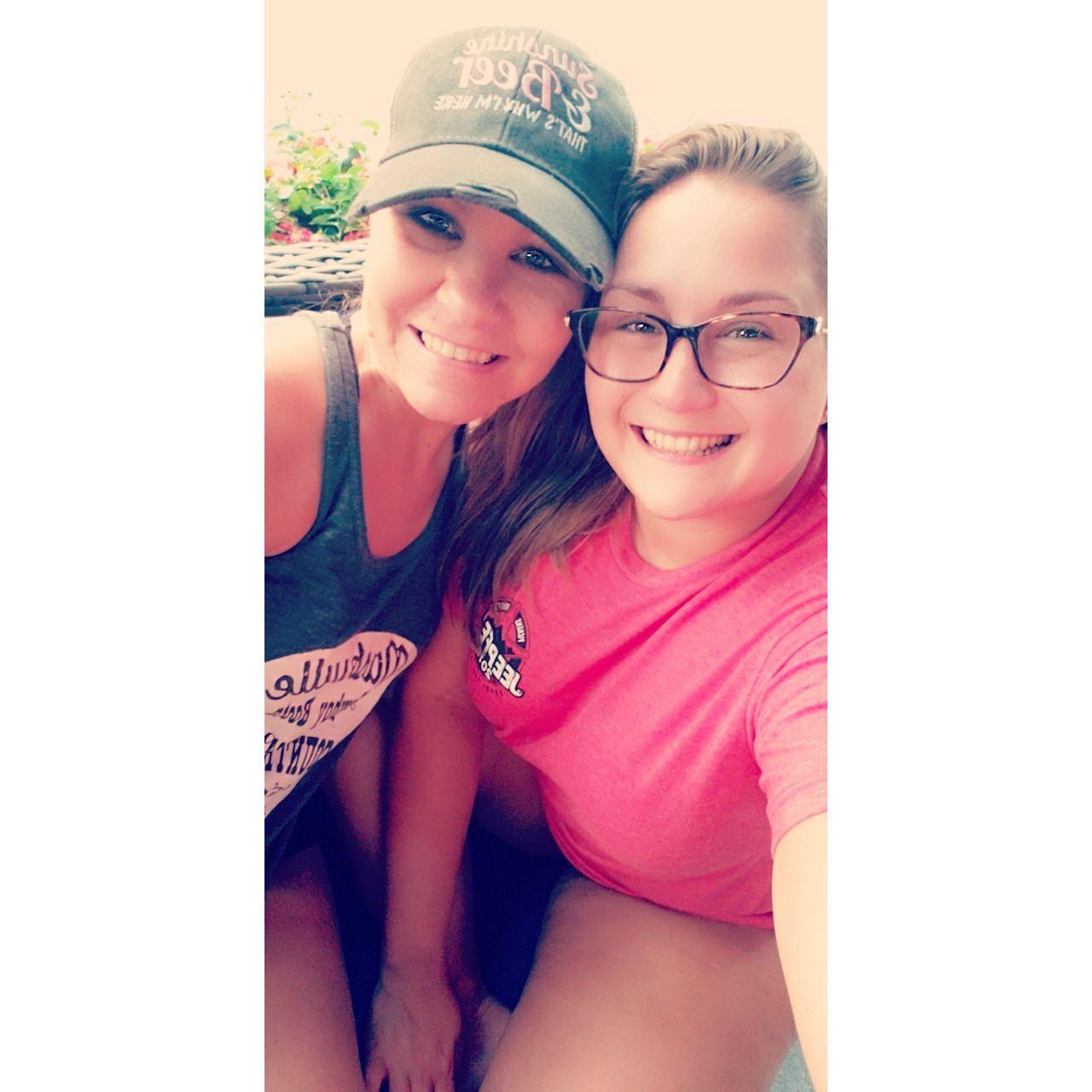 Just chilling with my bestie!