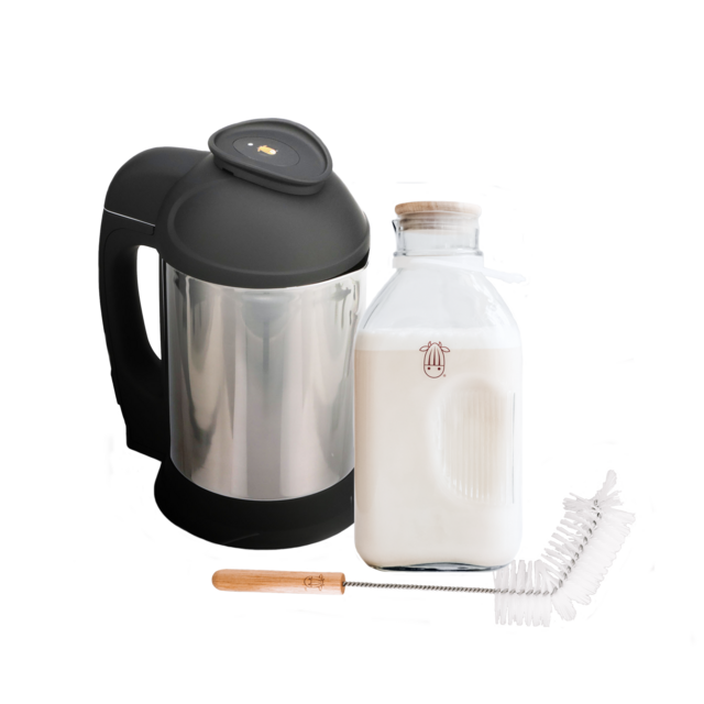 Almond Cow, Jug, & Brush Bundle