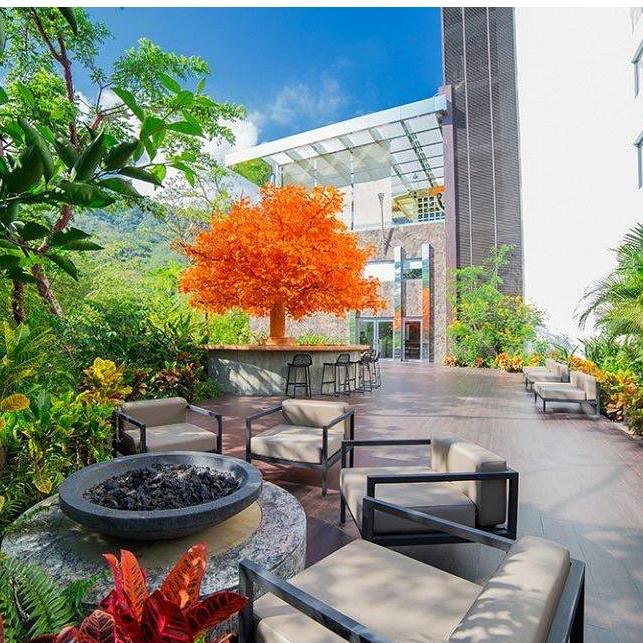 The Orange Deck at Hotel Mousai