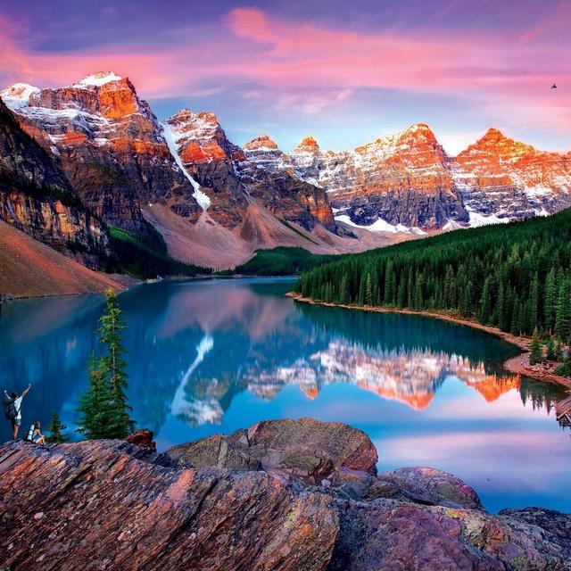 Buffalo Games - Reflections - Mountains on Fire - 750 Piece Jigsaw Puzzle