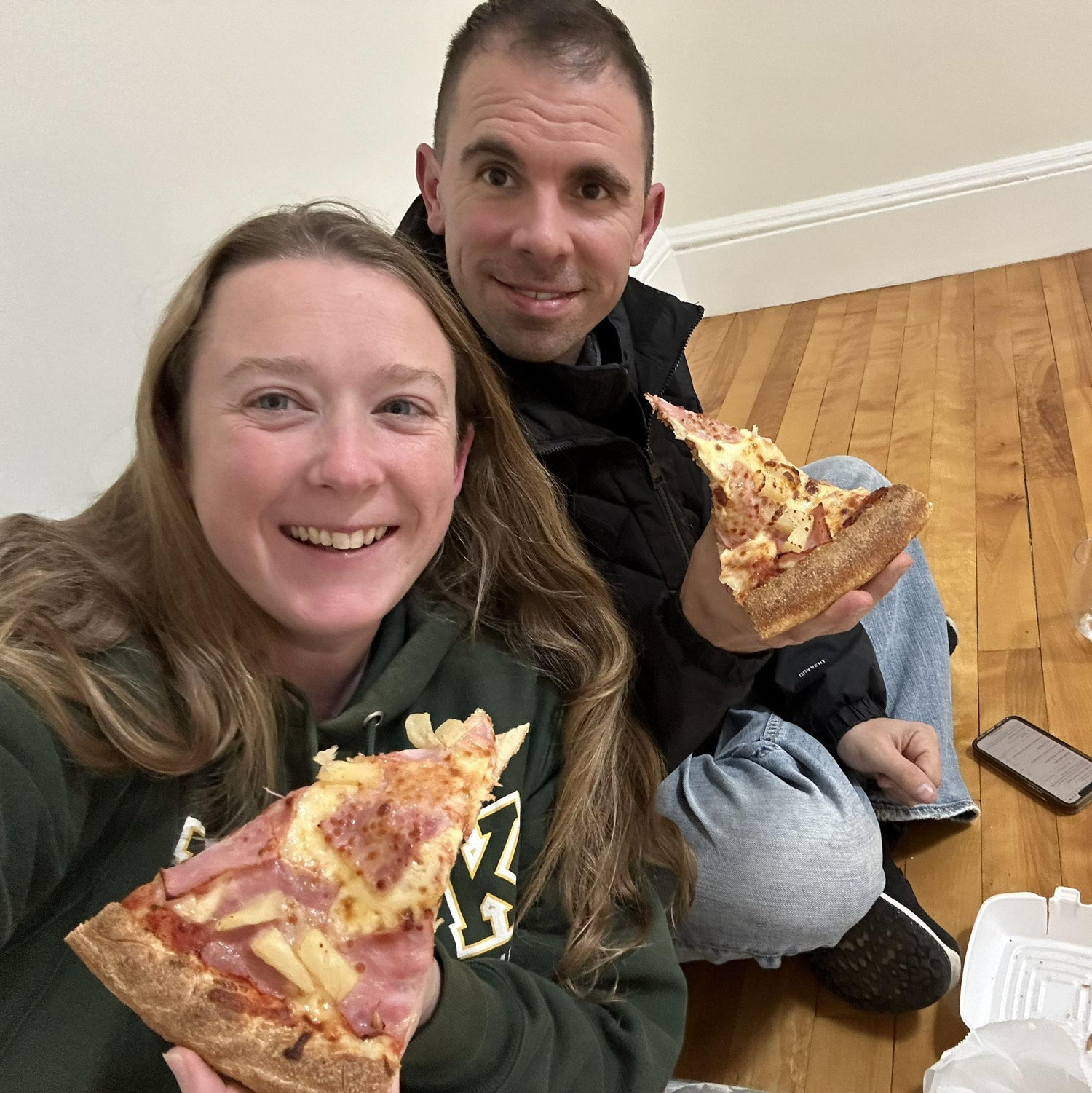 First night in current apartment on Indian Lake in Worcester, MA 2024