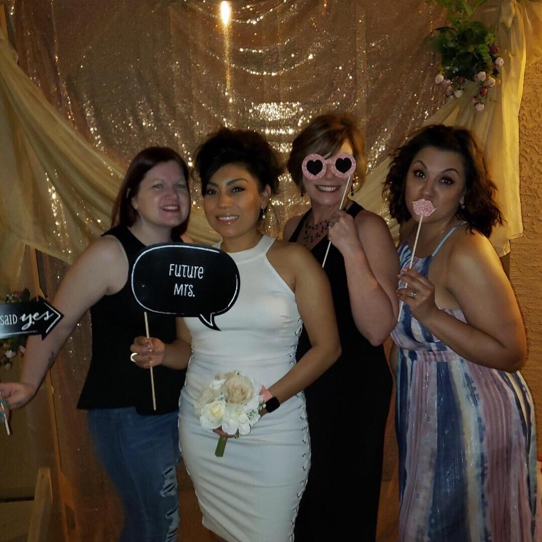 My Bride Tribe 
(Not pictured: Ciandra, Briannah, Nevaeh)
I love them all!