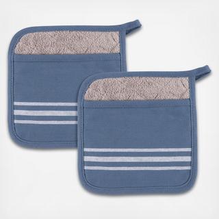 Christopher Kimball's Milk Street French Stripe Potholder, Set of 2
