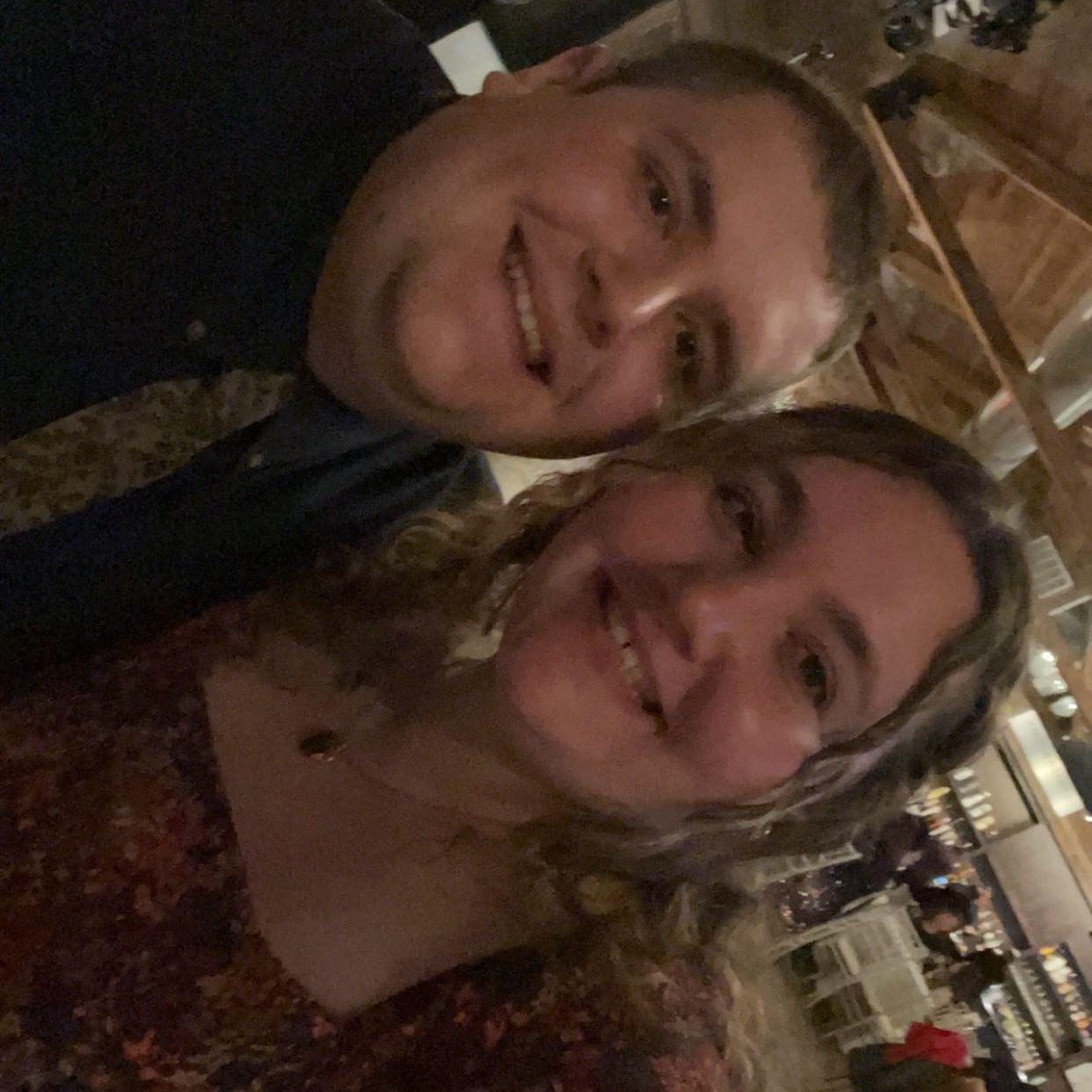 Enjoying Dalton & Taylor's wedding!