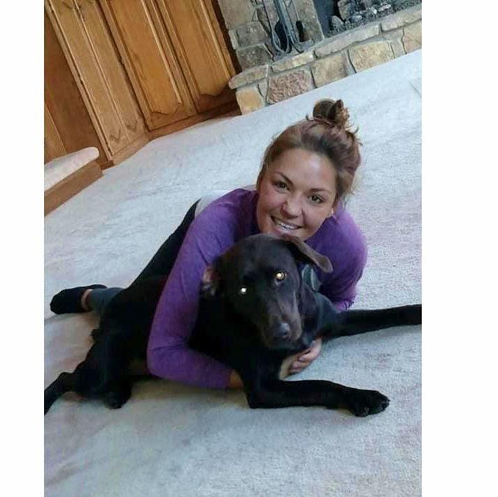 Dash girl didn't stay small for long. The couple will  never forget how much Dash loved the old family house.