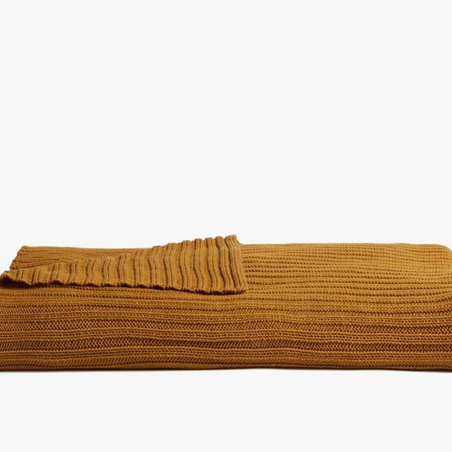 Parachute Oversized Rib Knit Throw